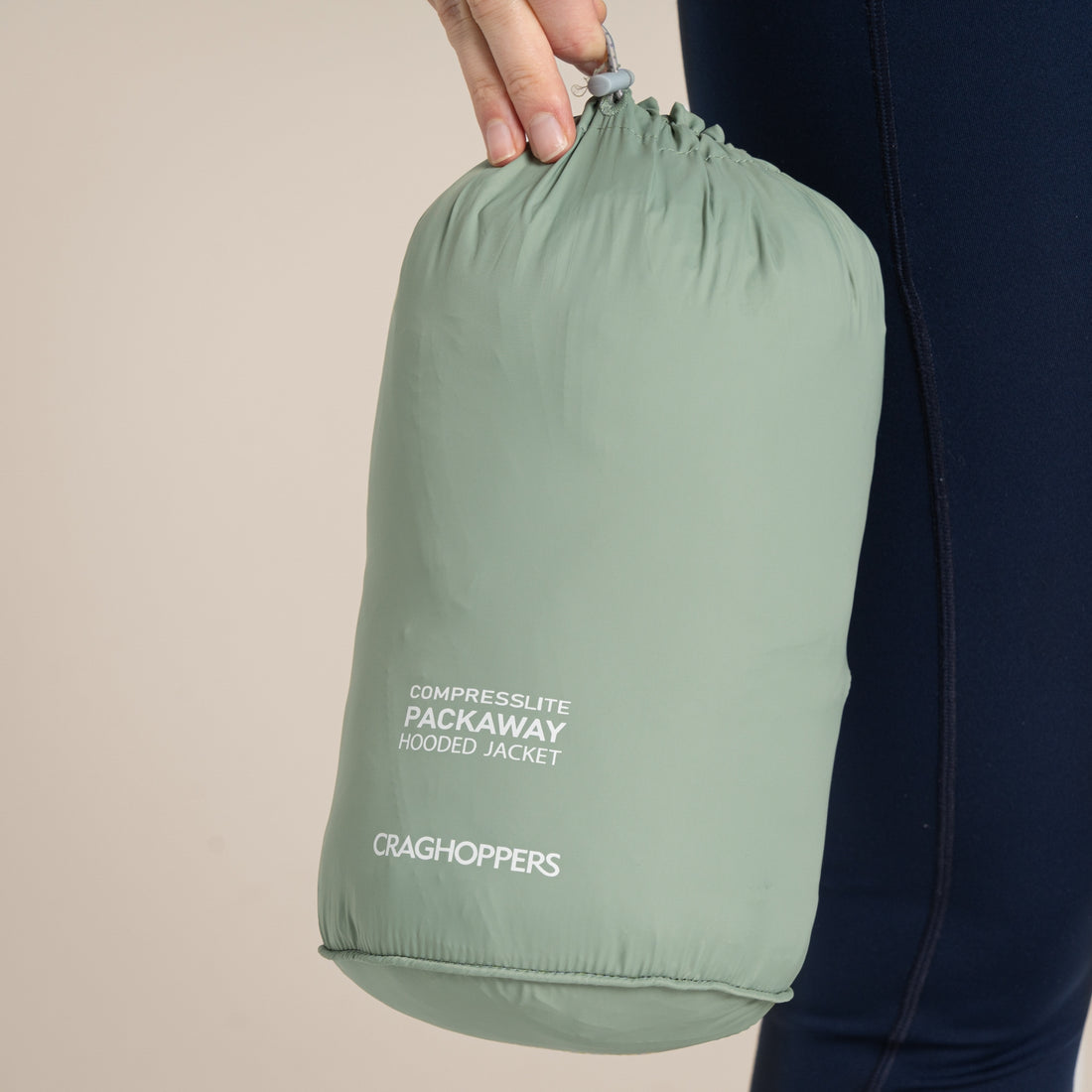 Craghoppers Compress Lite IX Hooded Jacket - Deep Bud Green