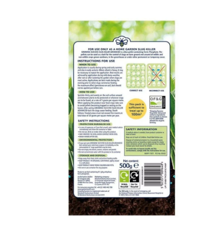 Growing Success Slug Killer Advanced Organic + 15% Extra 575g