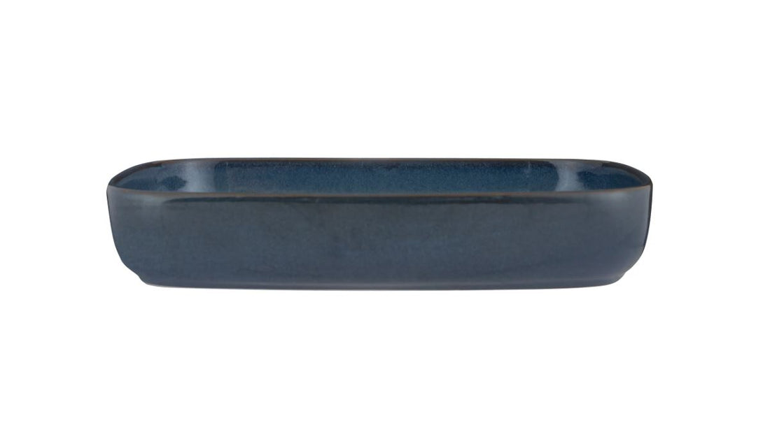 Mason Cash Reactive Blue Rectangle Dish 31x21x6cm