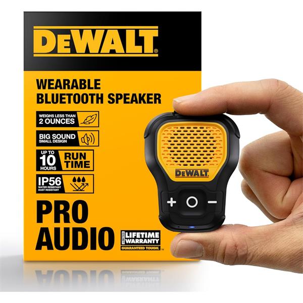 DeWalt Wearable Speaker