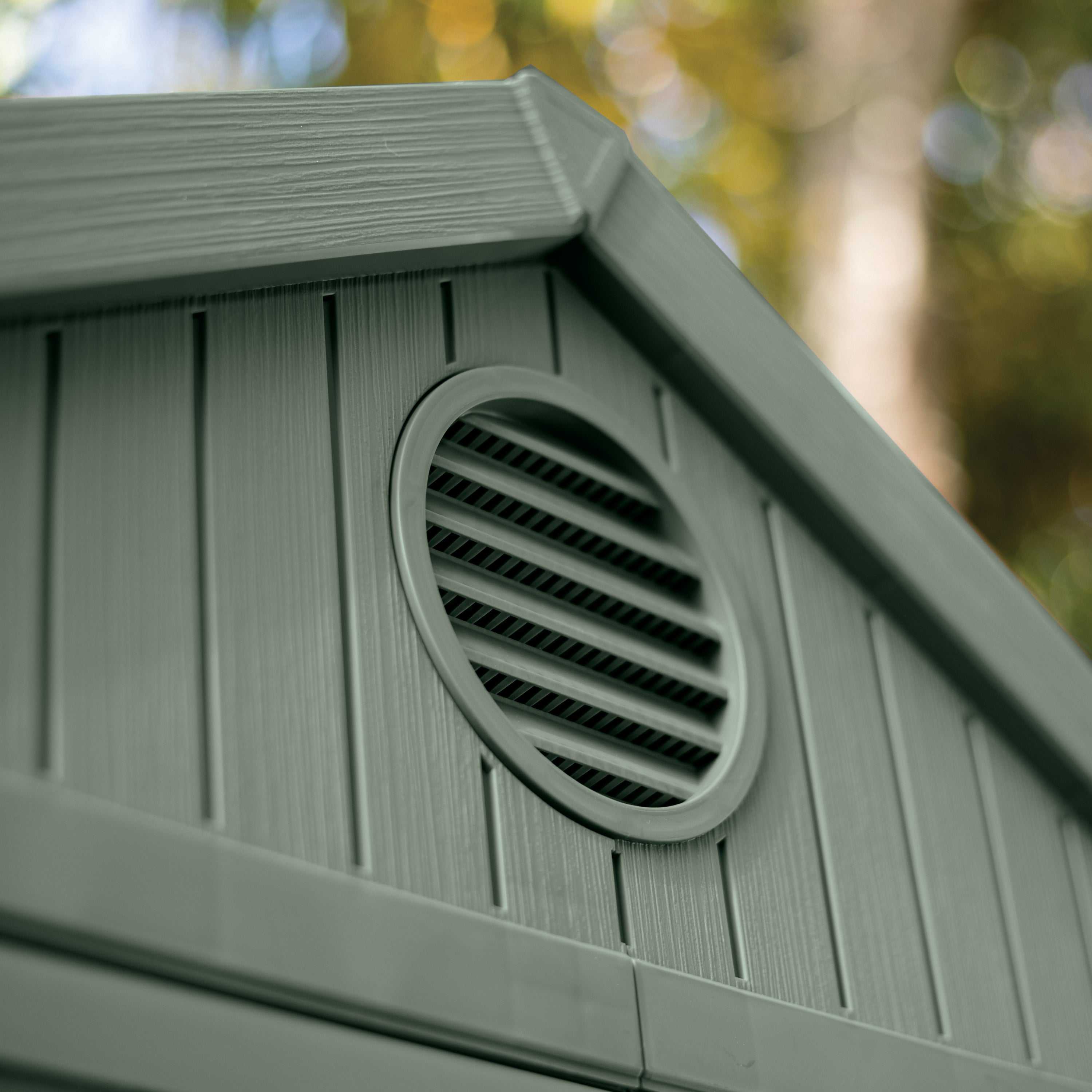 Darwin Wood Effect Garden Shed - 6x6ft