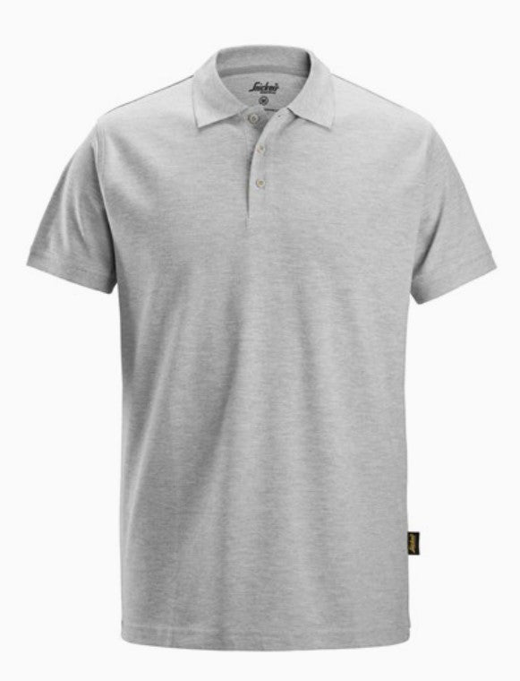 Snickers Classic Polo Shirt - Grey Melange