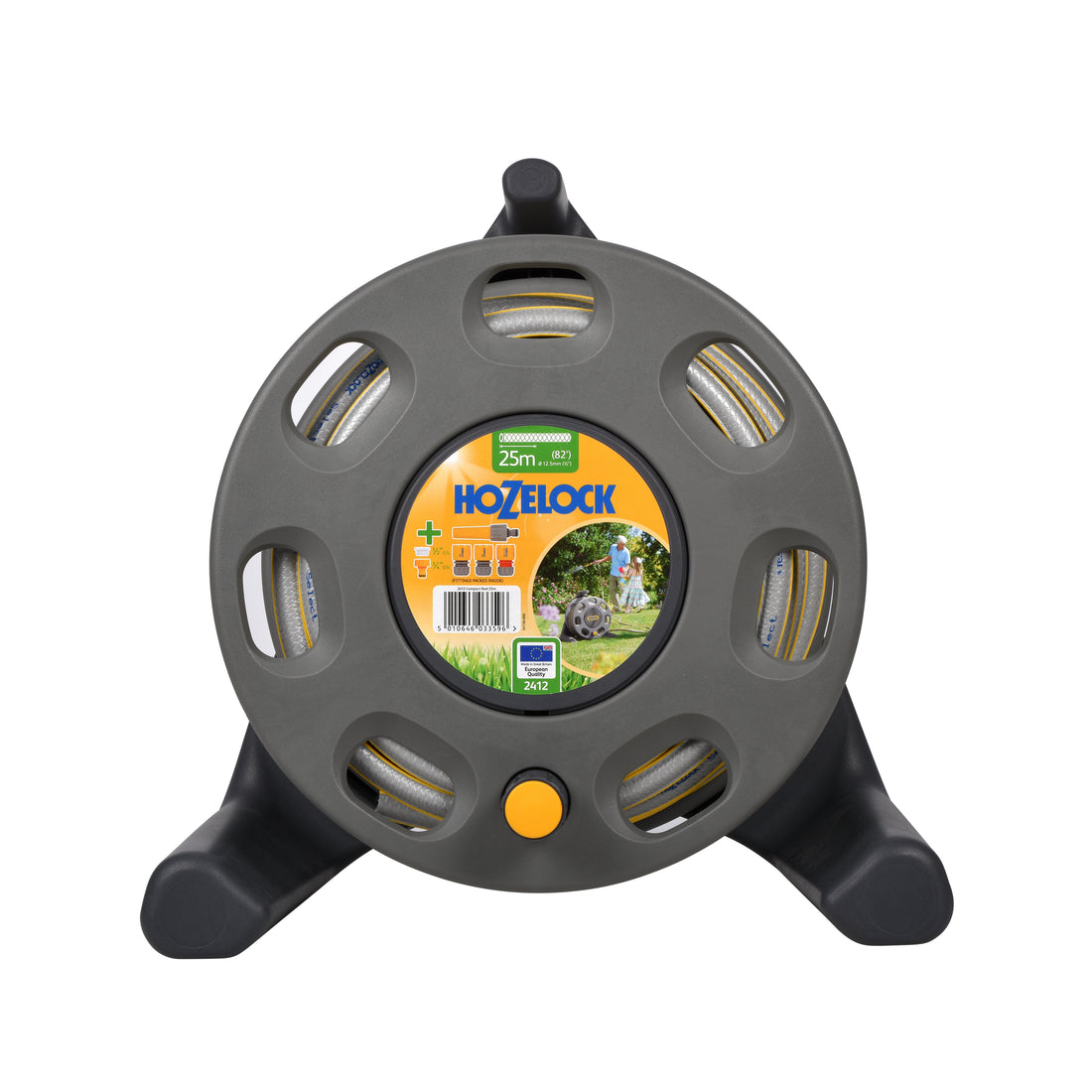 Compact Reel & 25M Multipurpose Hose