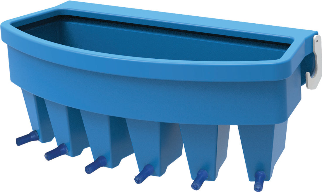6 Compartment Gate Feeder (peach Teats)