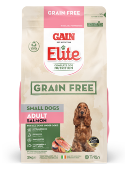 Gain Elite Grain Free Adult Small Dog Food - Salmon