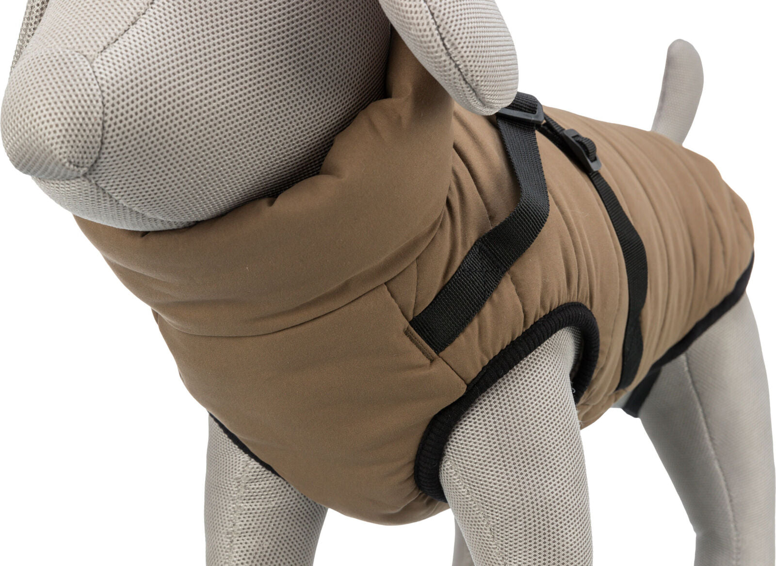 Trixie Pirou Wintercoat with Harness Sand