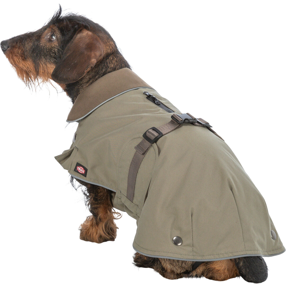 Trixie Hermy Coat Olive Green