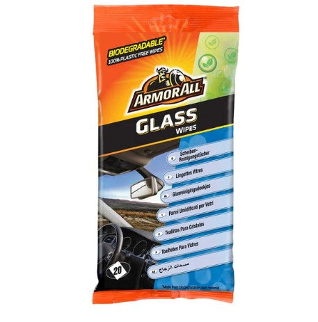 Armor All Glass Wipes 20 Pouch