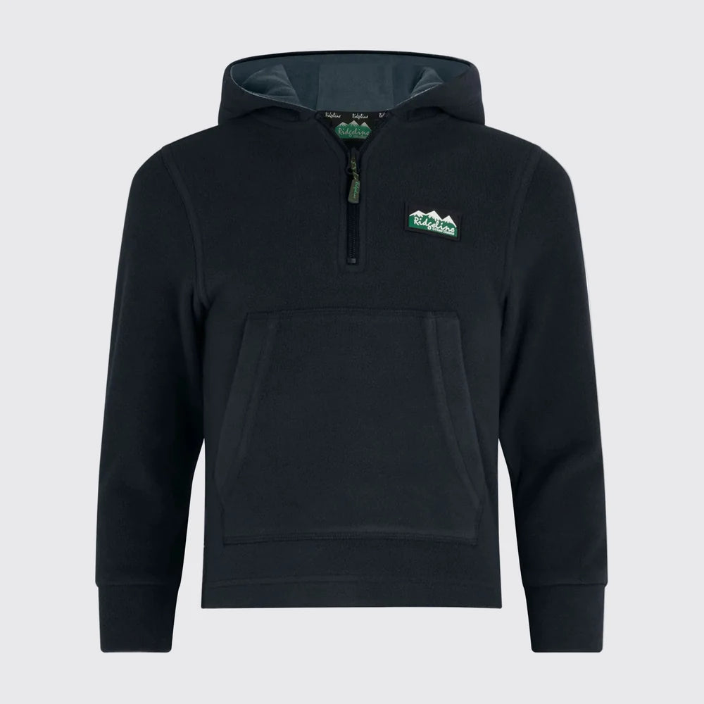 Ridgeline Kids Ballistic Fleece Hoodie - Navy