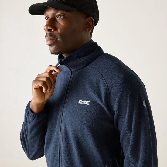 Regatta Hadfield Full Zip Fleece - Navy