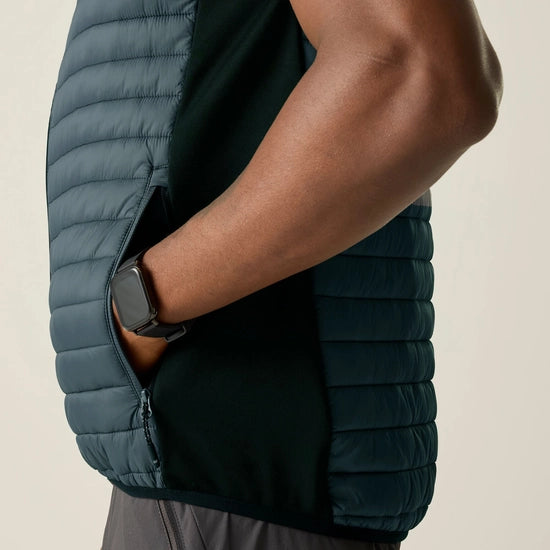 Regatta Andreson Hybrid Gilet - Storm Grey Black