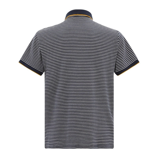 Regatta Tiver Polo Shirt - Navy Stone White Stripe