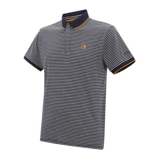 Regatta Tiver Polo Shirt - Navy Stone White Stripe