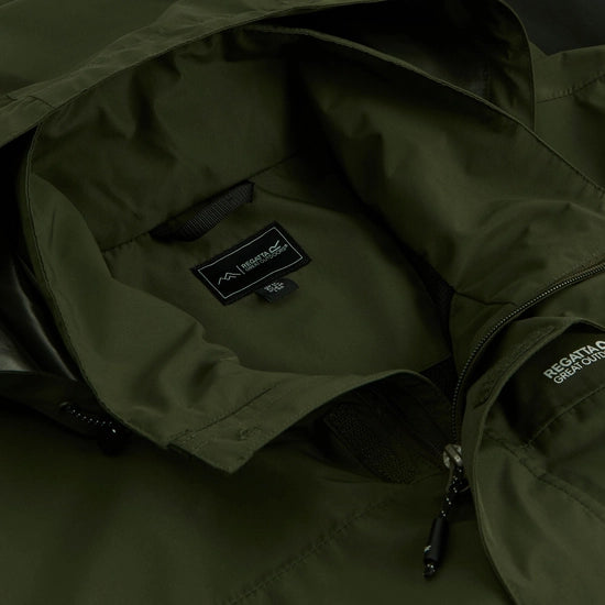 Regatta Matt II Waterproof Shell Jacket - Khaki