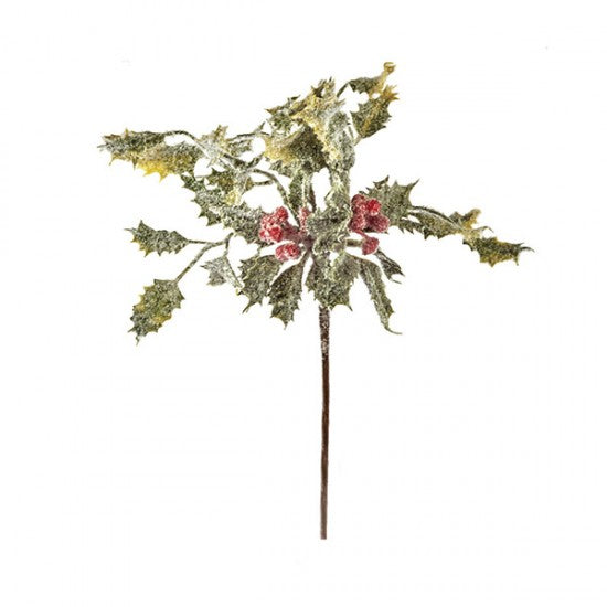 30cm Holly Berry Pick
