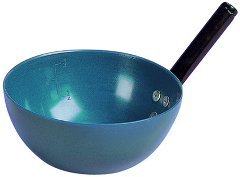 FEED SCOOP PLASTIC ROUND S80 BLUE
