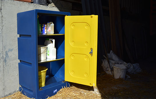 Single Door Chemical Storage Cabinet