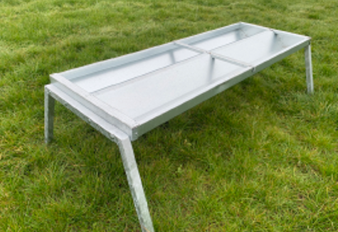 Condon 8ft Double Galvanised Cattle Trough