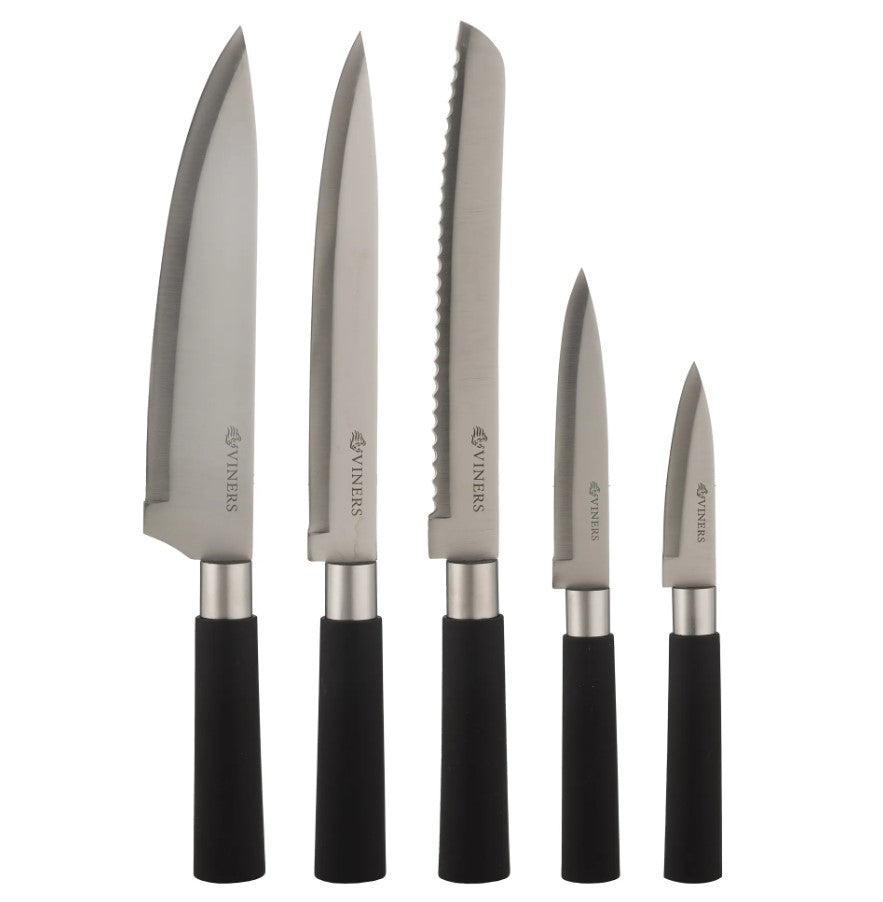 Viners 9 Piece Multi Store Knife Block & Sharpener Set