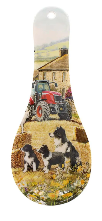 Collie and Sheep Spoon Rest