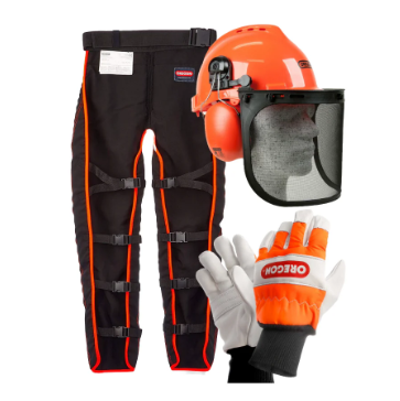 Oregon Safety Kit (Chaps, Gloves, Helmet)