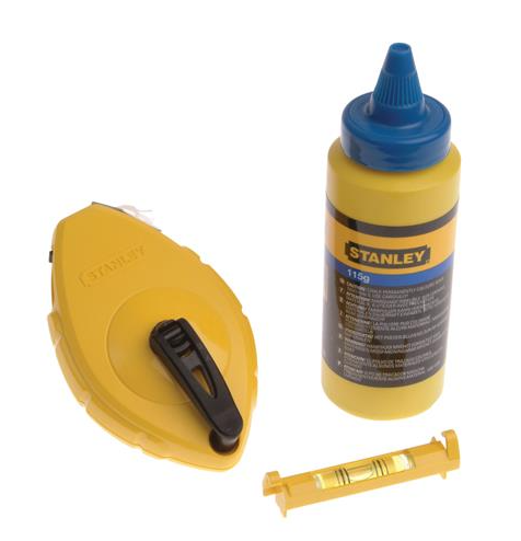 Stanley Chalk Reel With Line Level