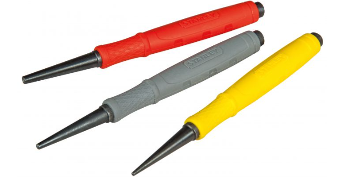 Stanley DYNAGRIP 3PCe Nail Set