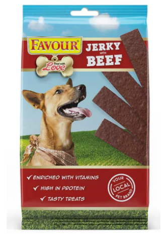 Favour Beef Jerky Strips 150g