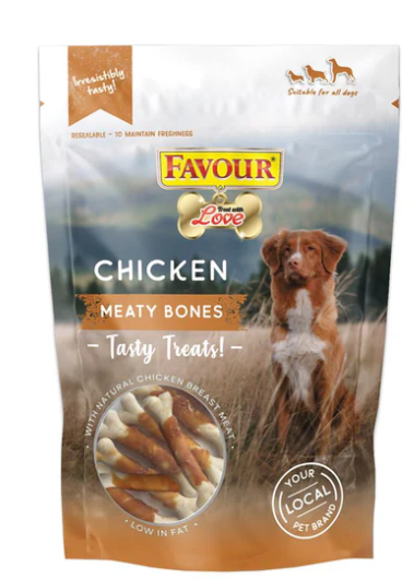 Favour Chicken Meaty Bones 100g