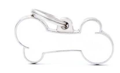 MY FAMILY XL Bone White ID Tag