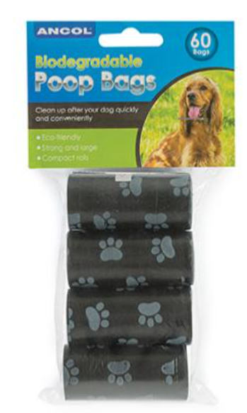 Ancol Biodegradable Poop Waste Bags