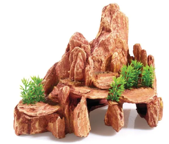 Classic Arizona Rock Aquarium Ornament 10"