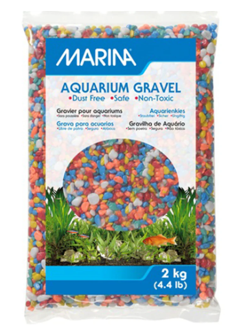 Marina Rainbow Decorative Aquarium Gravel 2kg