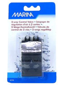 Marina Plastic 2-Way Ganged Valve