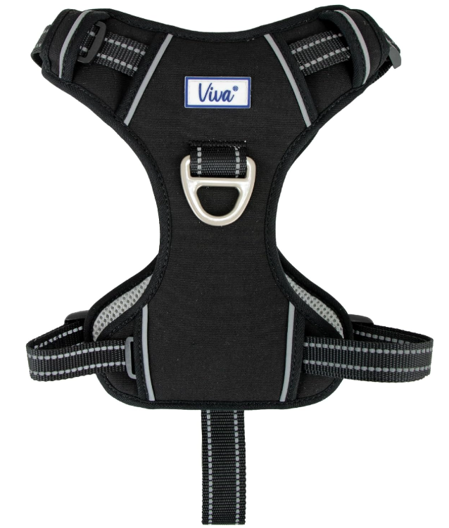 Viva Exercise and Travel Harness Black