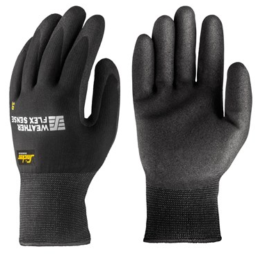 Snickers Weather Flex Sense Gloves - Black