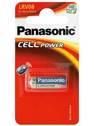 Panasonic LRV08 - A23 Battery 1 Pack 12V