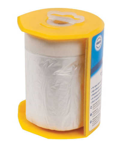 Masking tape + dust sheet dispenser