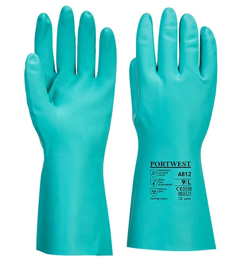 Portwest A812 Nitrosafe Plus Gauntlet Green