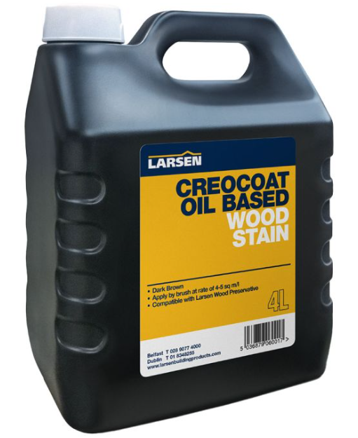 Larsen Wood Stain Creocoat - 4 L / Dark Brown
