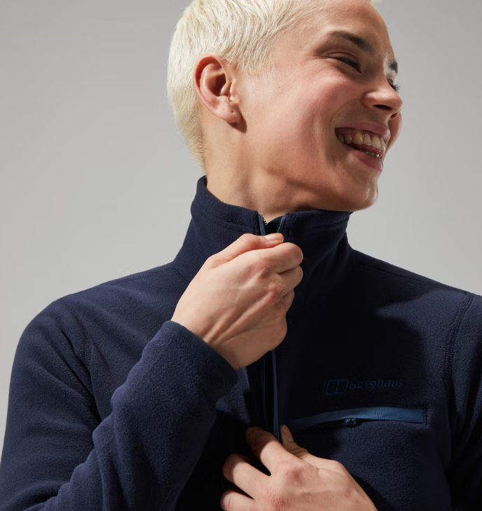 Berghaus Prism 2.0 Micro Half Zip Fleece - Blue