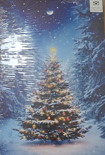 LED Starry Night Canvas 40x60cm