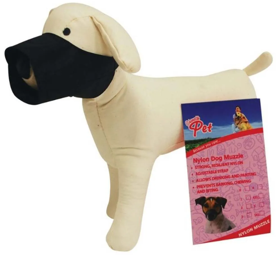 Chanelle Nylon Dog Muzzle