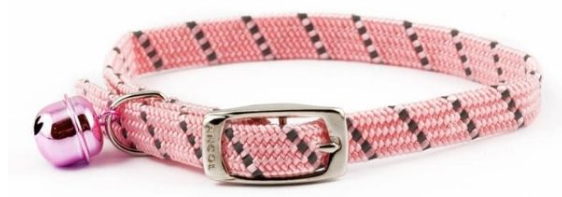 Reflective Softweave Cat Collar Blue