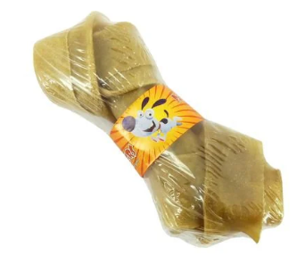 Rawhide Knotted Bone 6-6.5"