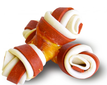 Zeus Better Bones Duck & Cranberry Wrapped Chicken Dog Treats