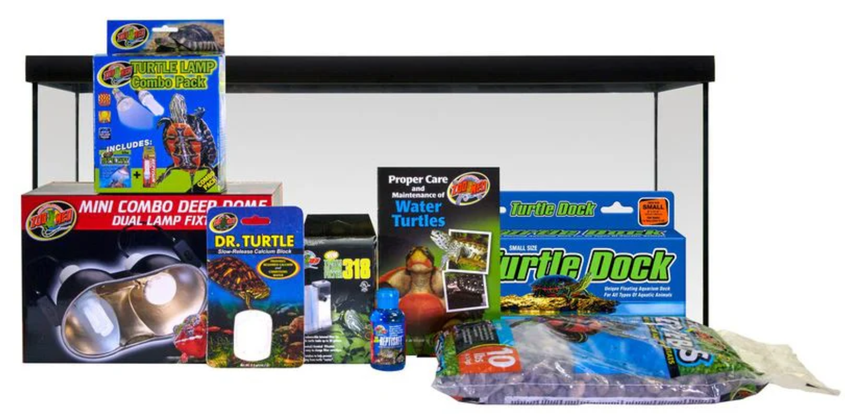 ZooMed Reptihabitat Aquatic Turtle Kit