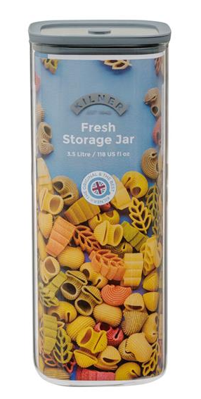 Kilner Fresh Storage Square Jar 3.5 L