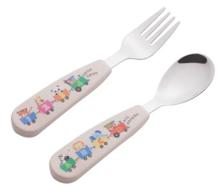 Viners All Aboard 2PC Kids Travel Cutlery + Case