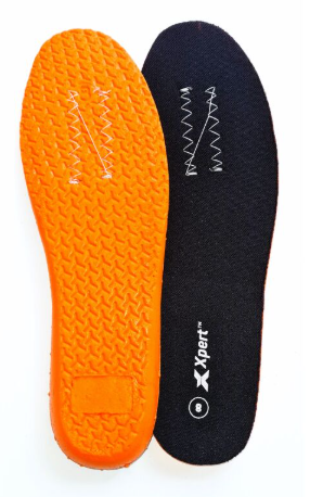 Xpert 40 Shock Absorbing Polyurethane Work Insole - Black